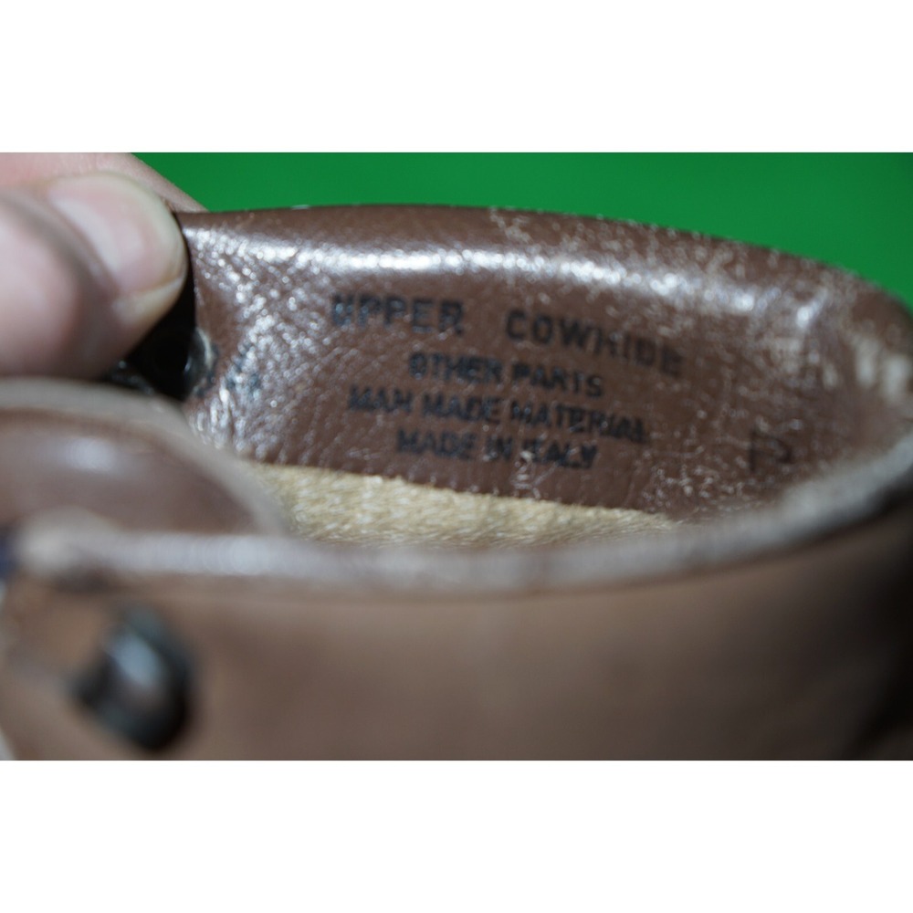 Vasque Sundowner Brown Leather Hiking Boots Mens Size 8 M Gore-Tex ITaly - Picture 11 of 12